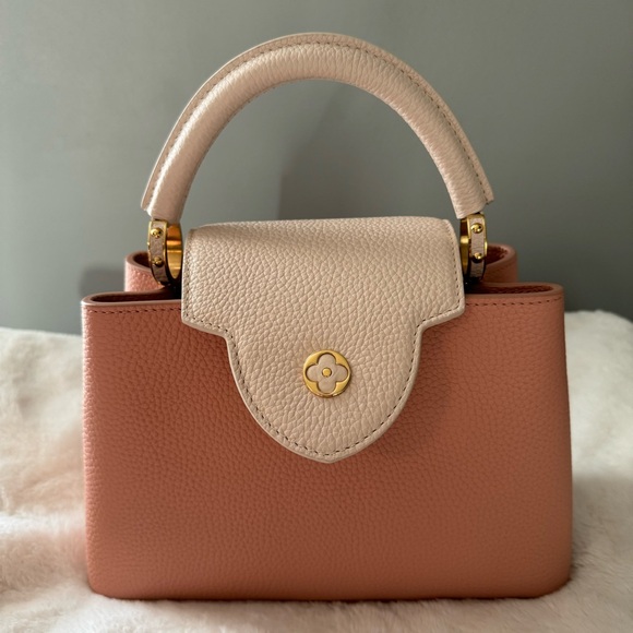 Louis Vuitton Capucines BB - Rose Trianon / Greige - Picture 6 of 17